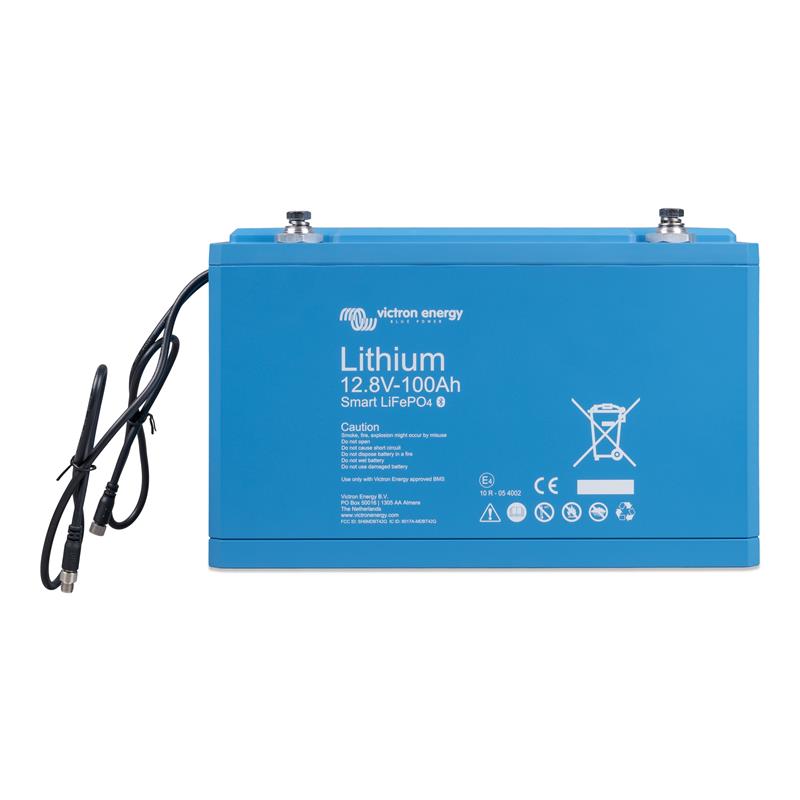 Lithium batterij 12,8V/100Ah Smart